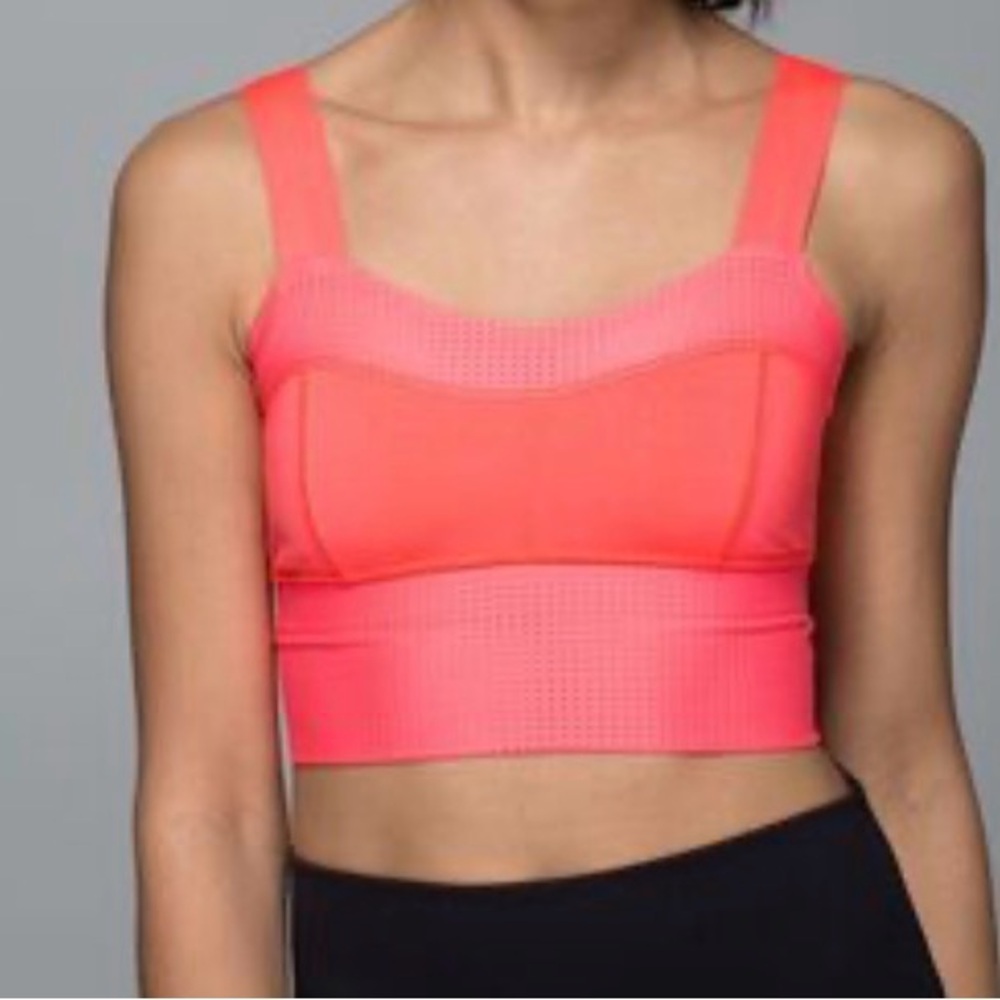 Lululemon Athletica Coral Sports Bra